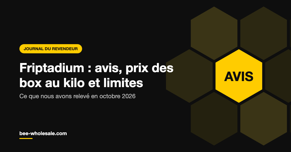Friptadium : avis, prix des box au kilo et limites