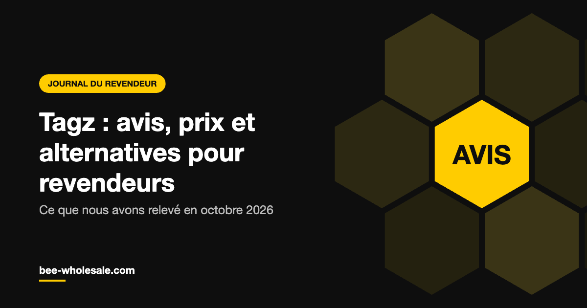 Tagz : avis, prix et alternatives pour revendeurs